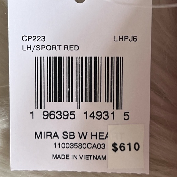 CP223 - Coach Mira Shoulder Bag with Pillow Quilting and Heart Strap - Picture 9 of 14